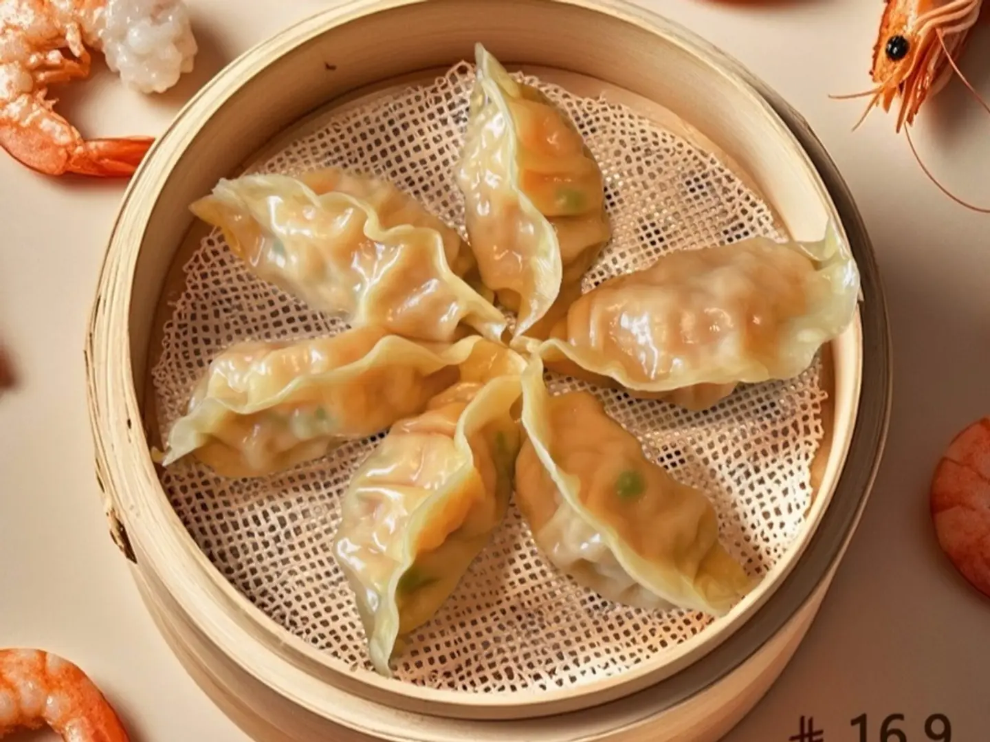 Handmade Shrimp Dumplings