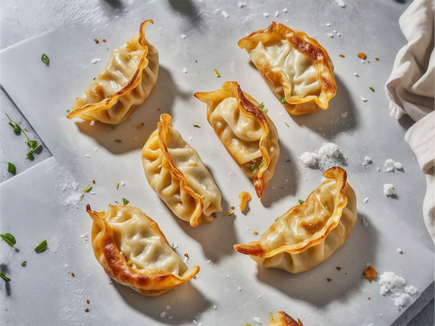 Seafood Pan Chive Dumplings (6pcs)