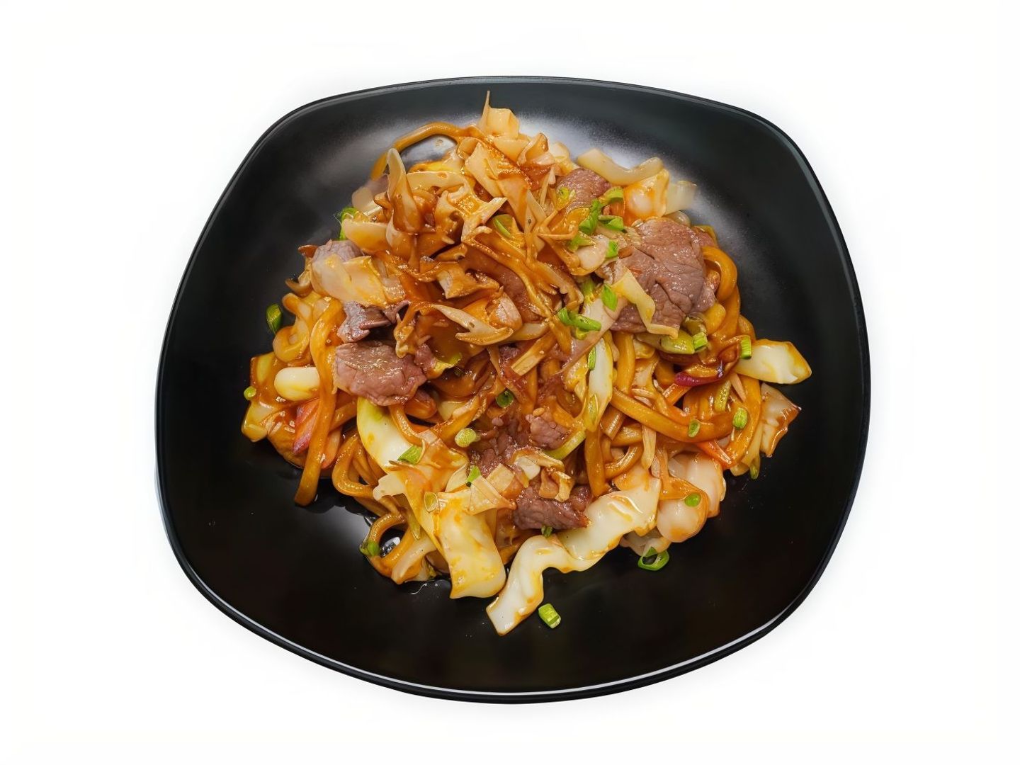 Stir Fried Udon Beef