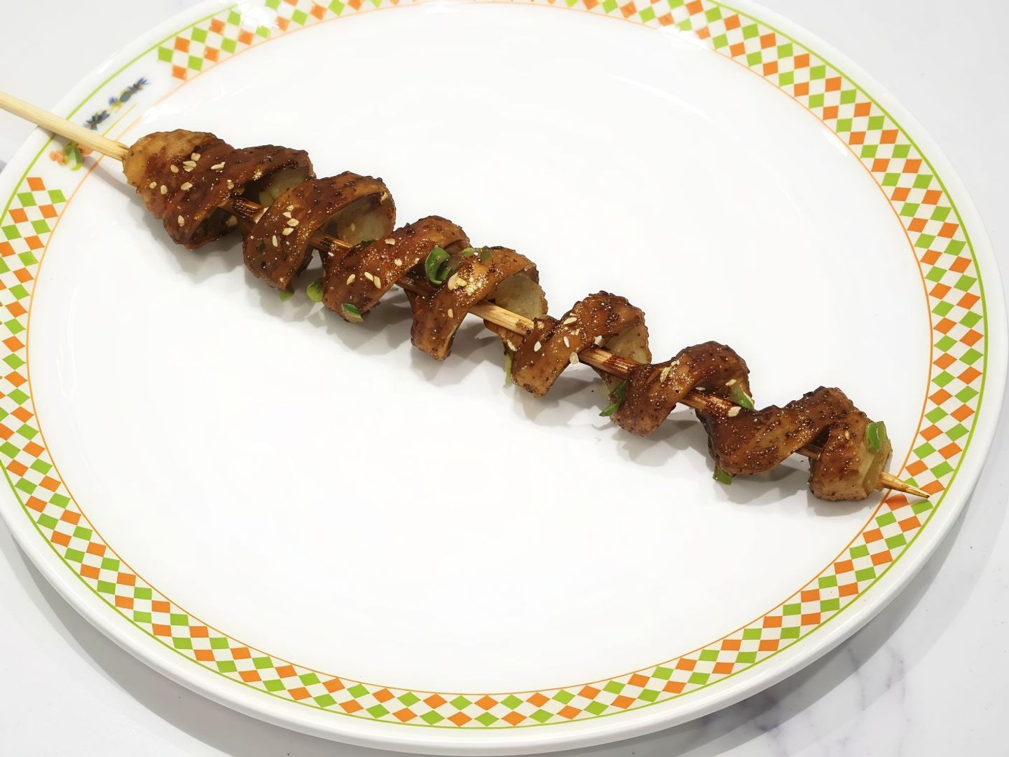 Grilled Gluten Skewers