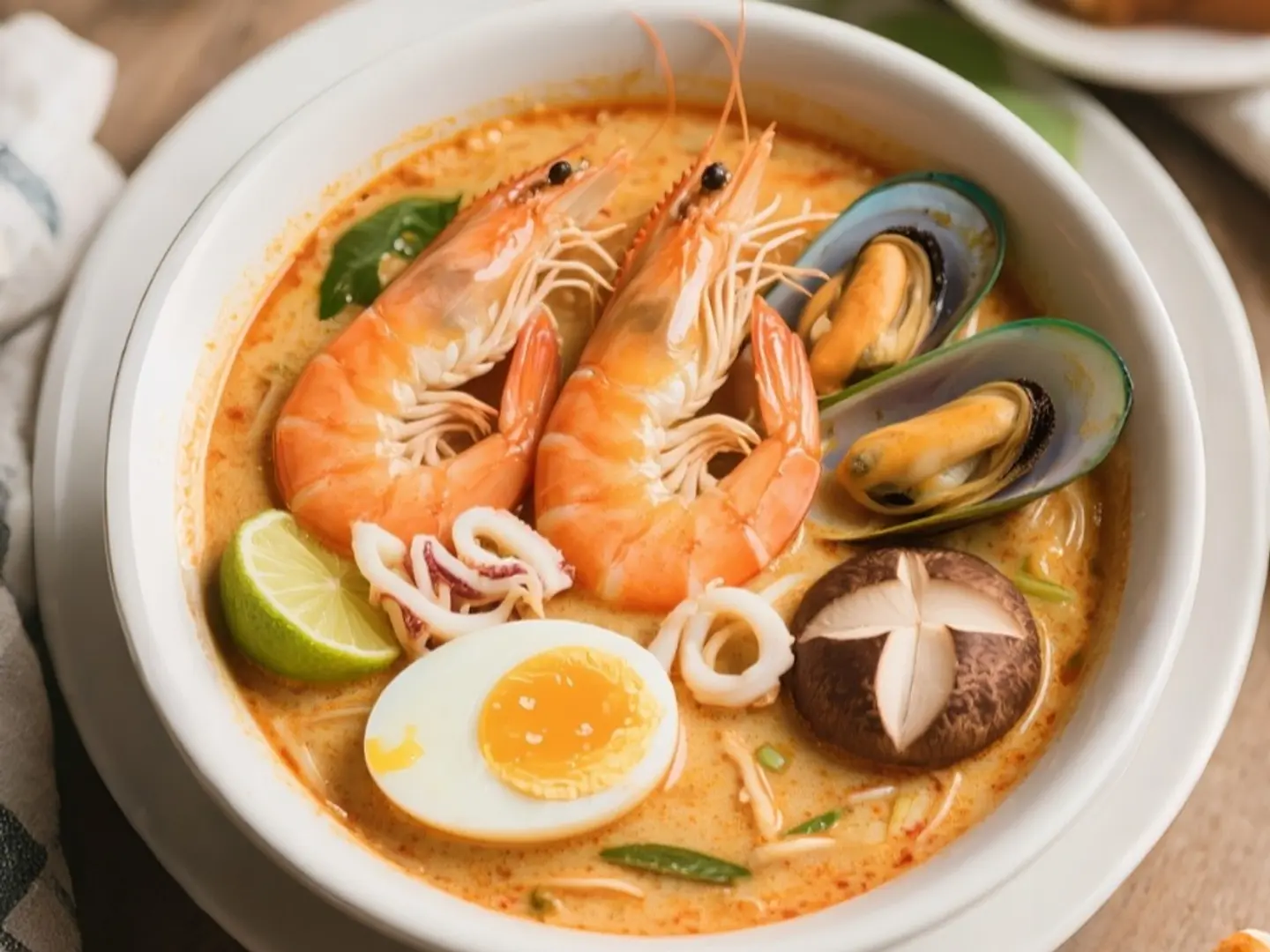 Seafood Laksa
