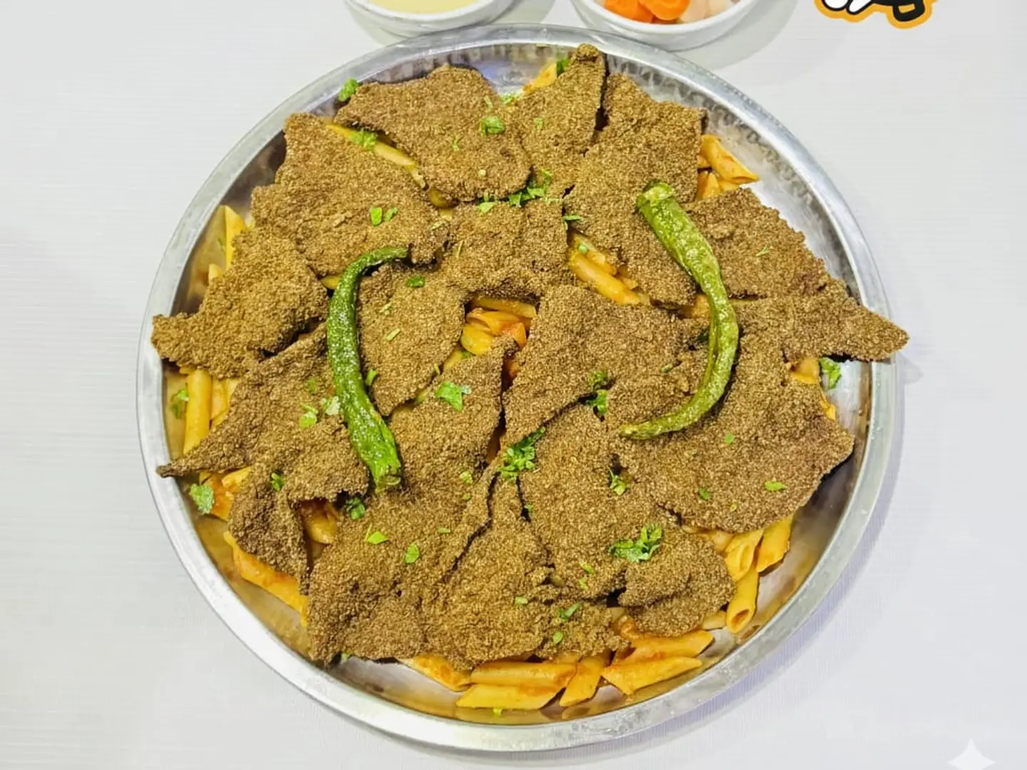 صينية باستا كبدة بانية