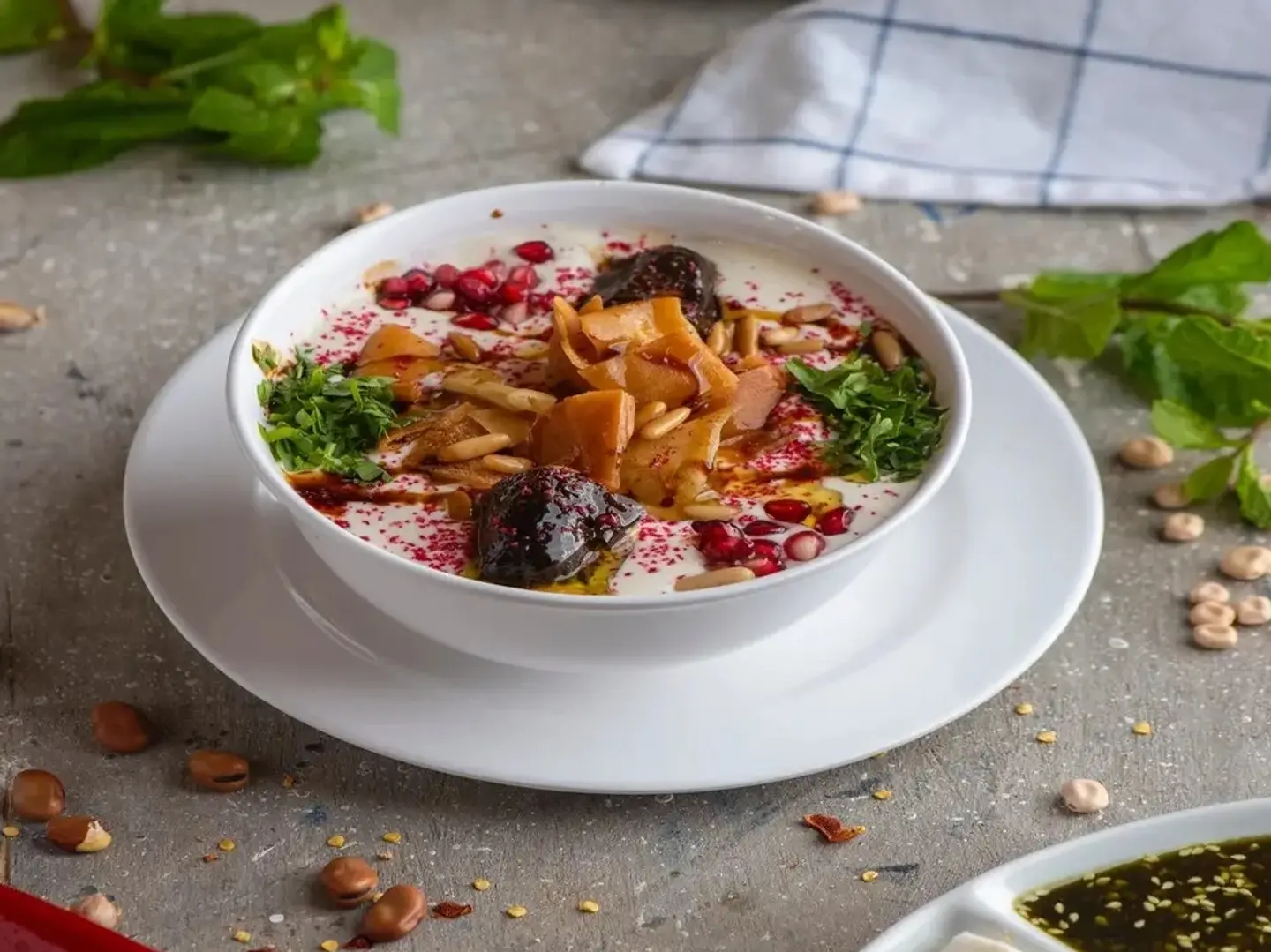 فتة ورق عنب سبايسي