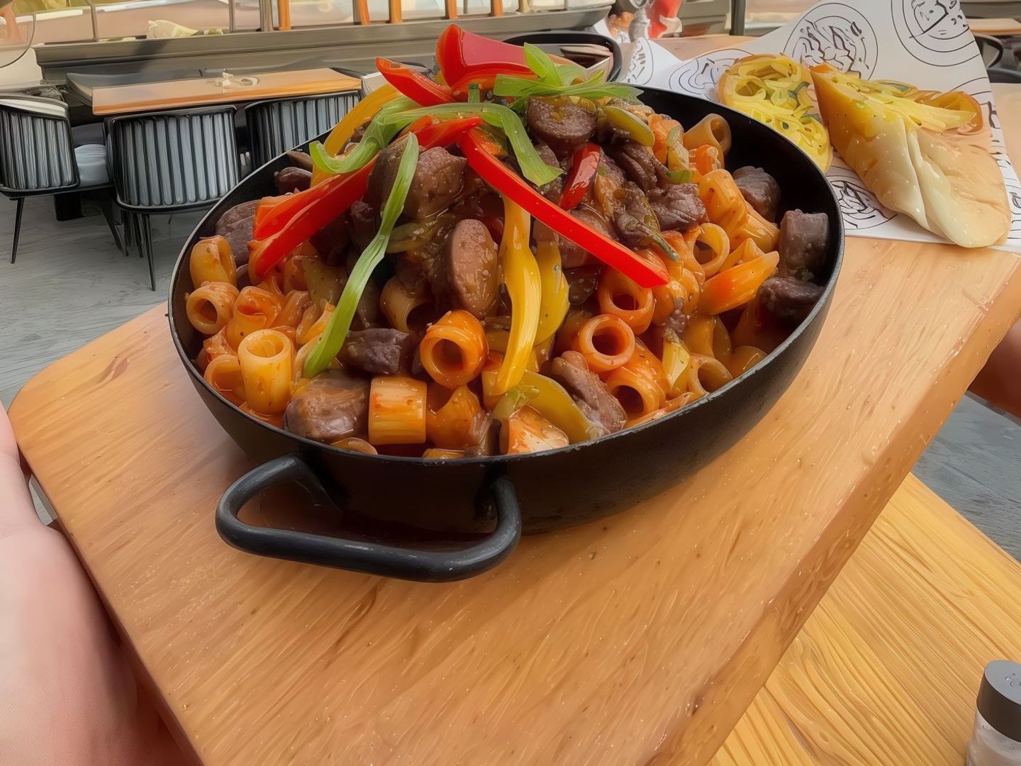 Pasta With Sujuk