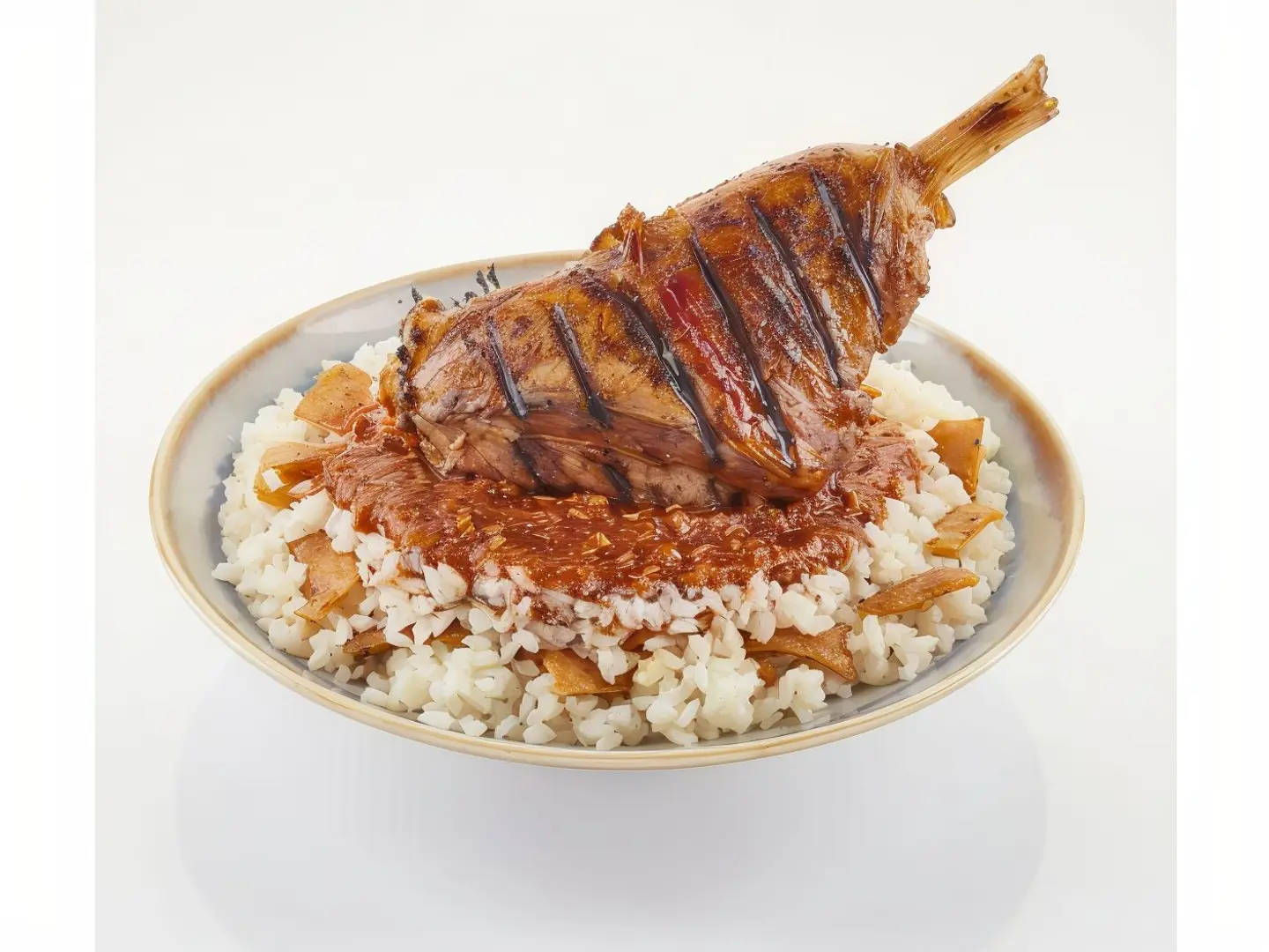 موزة ضاني محمره اومشوي