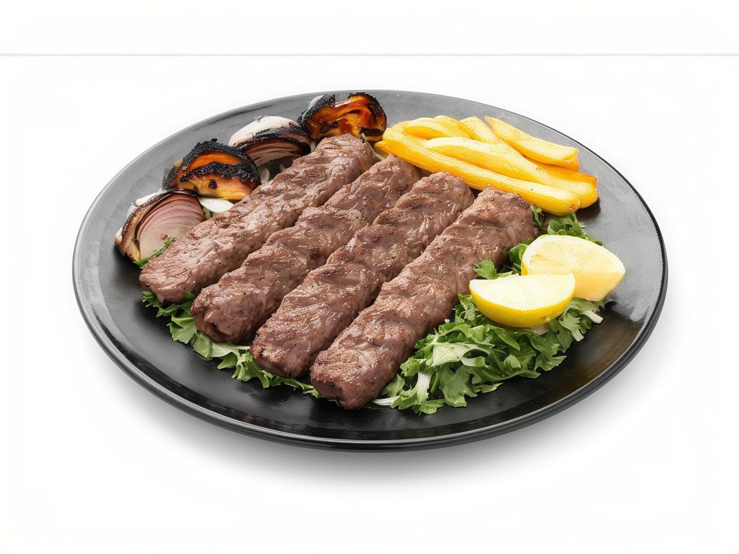 Pan Seared Meat Kebab