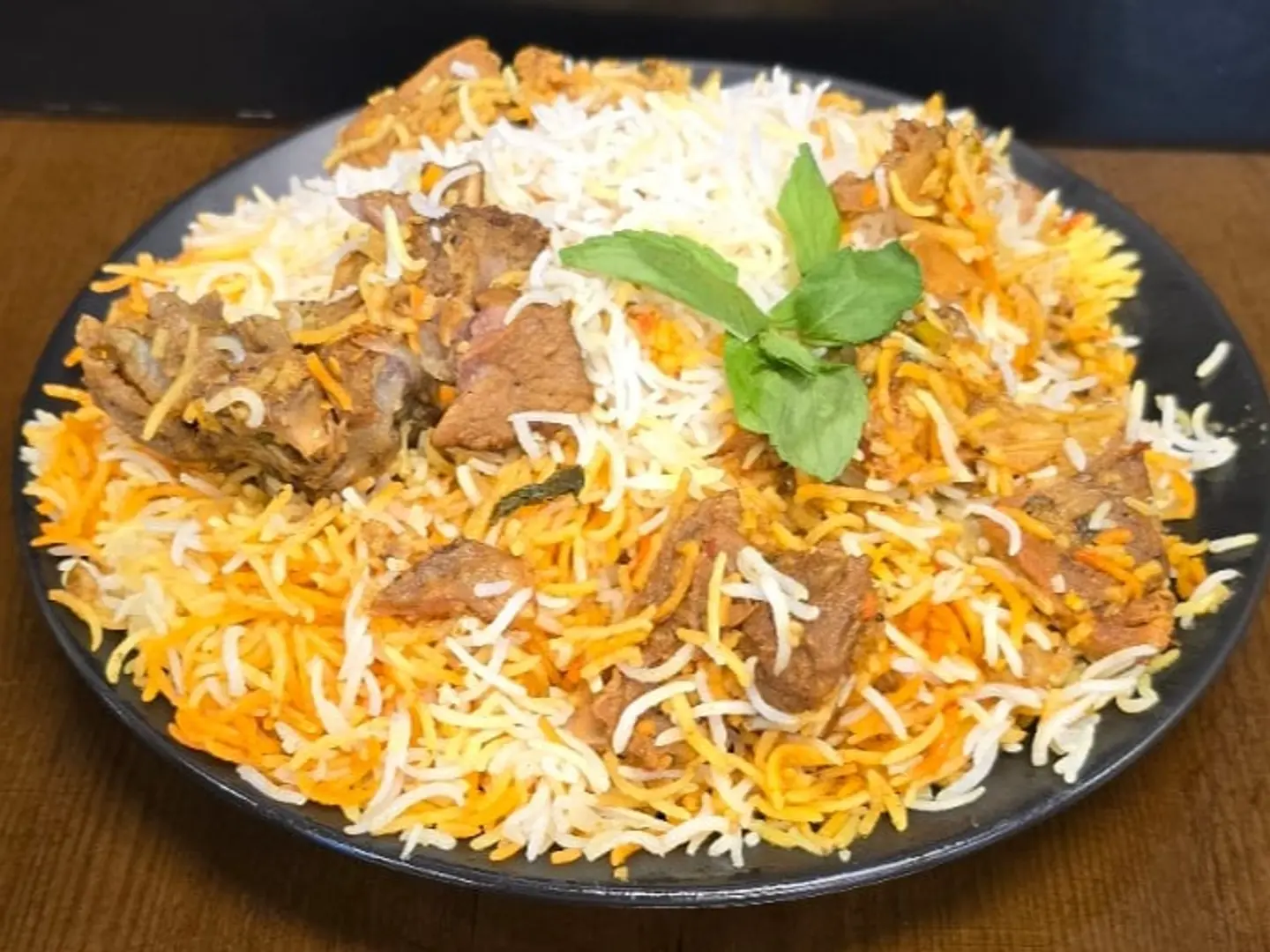 برياني لحم بقري حار