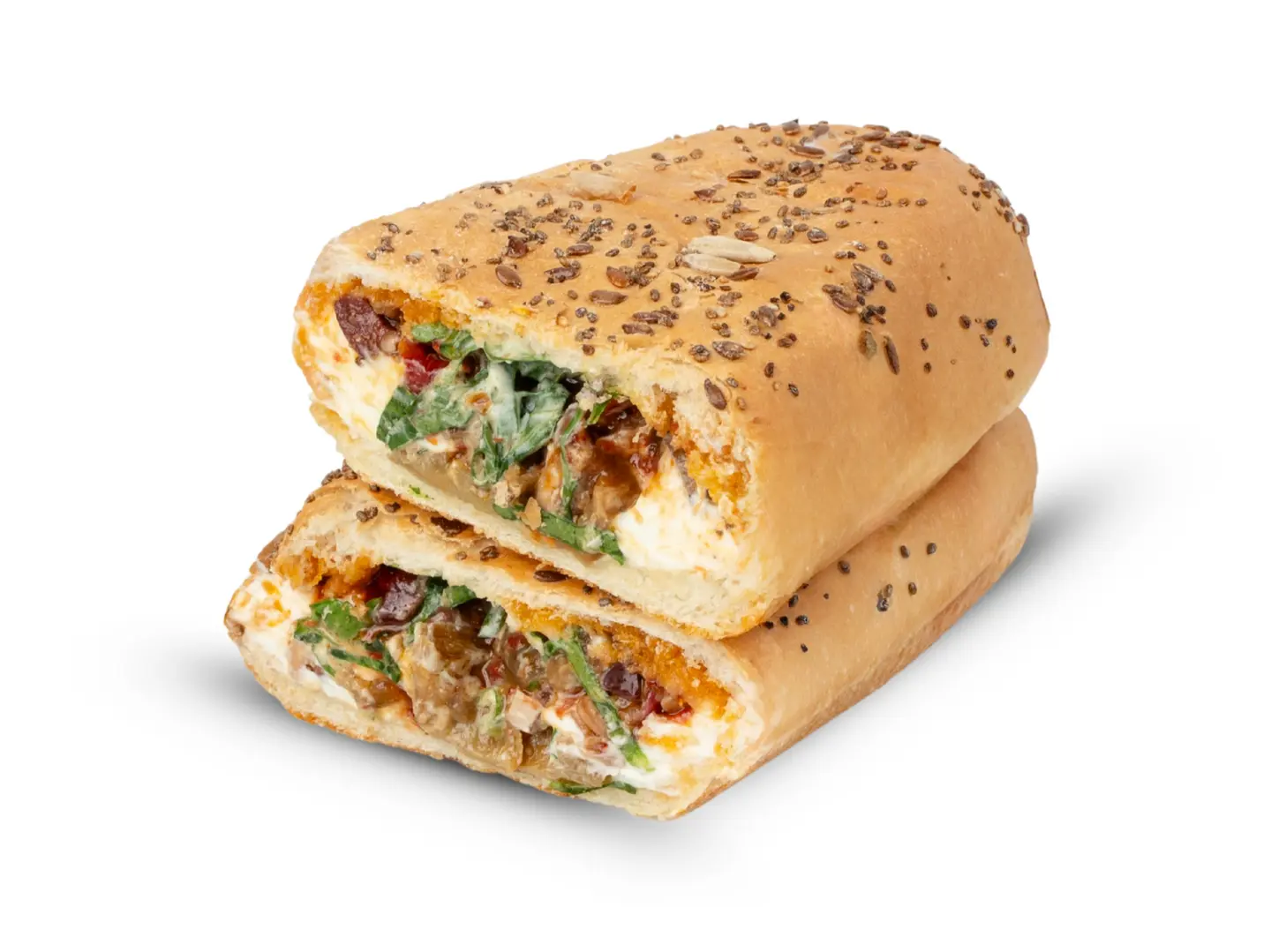 Labneh Makdous Sandwich