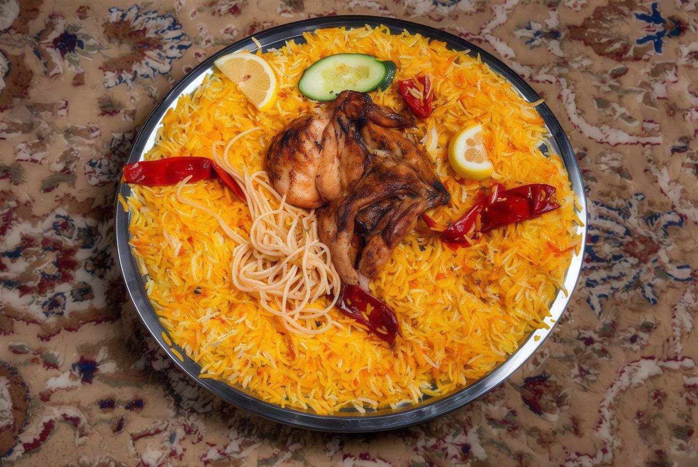 دجاج مظبي - نص حبة