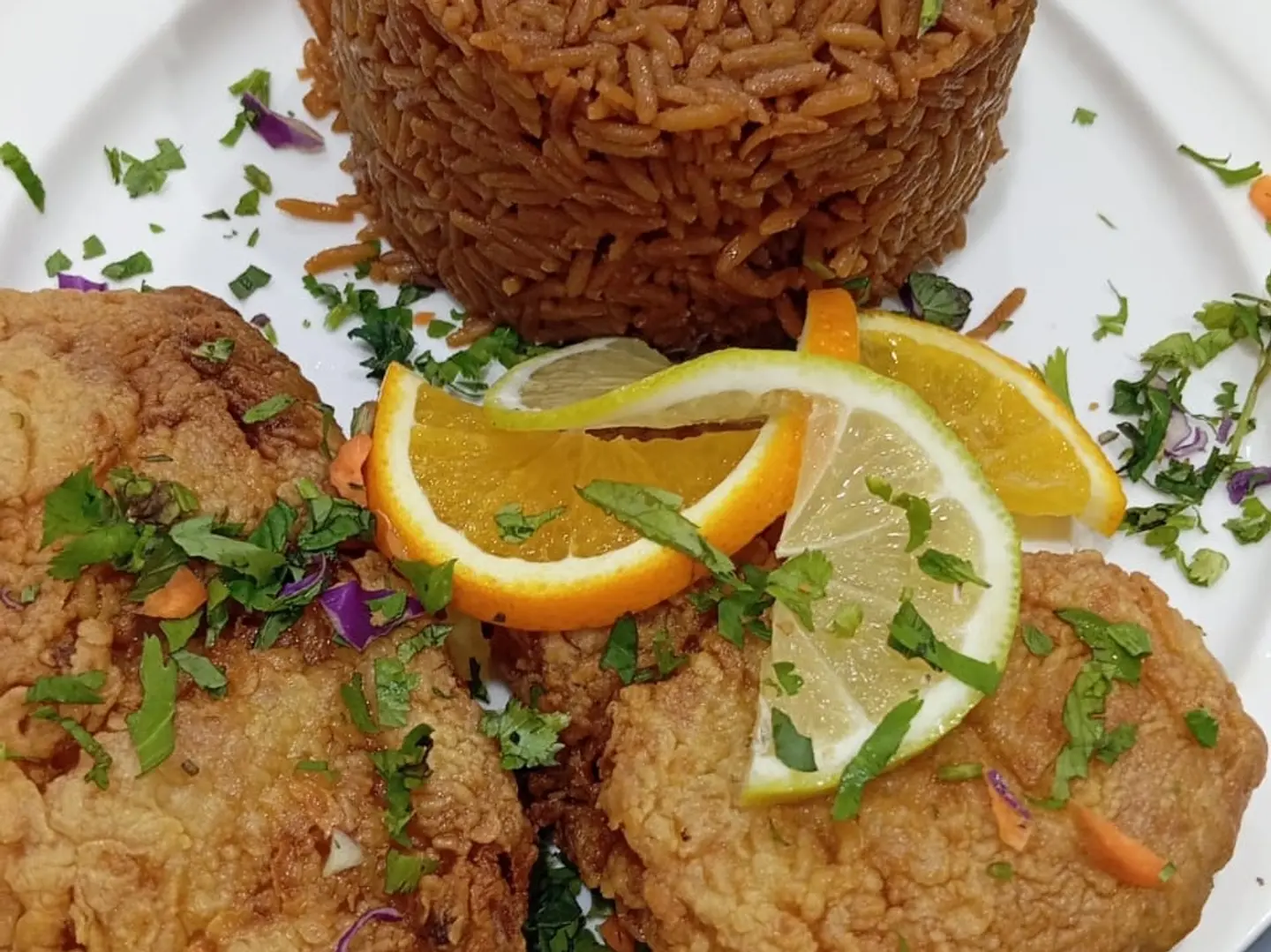 Fillet – Rice – Salad