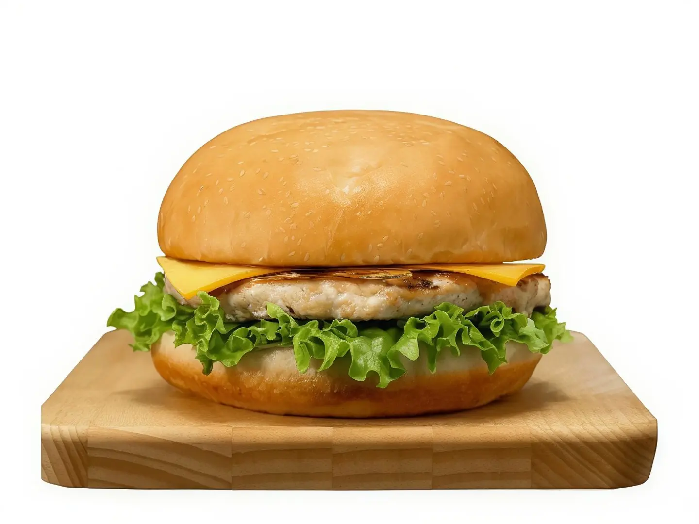 Chicken Burger With Cheese