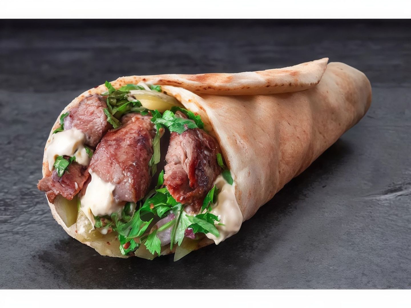 Meat Tikka Sandwich