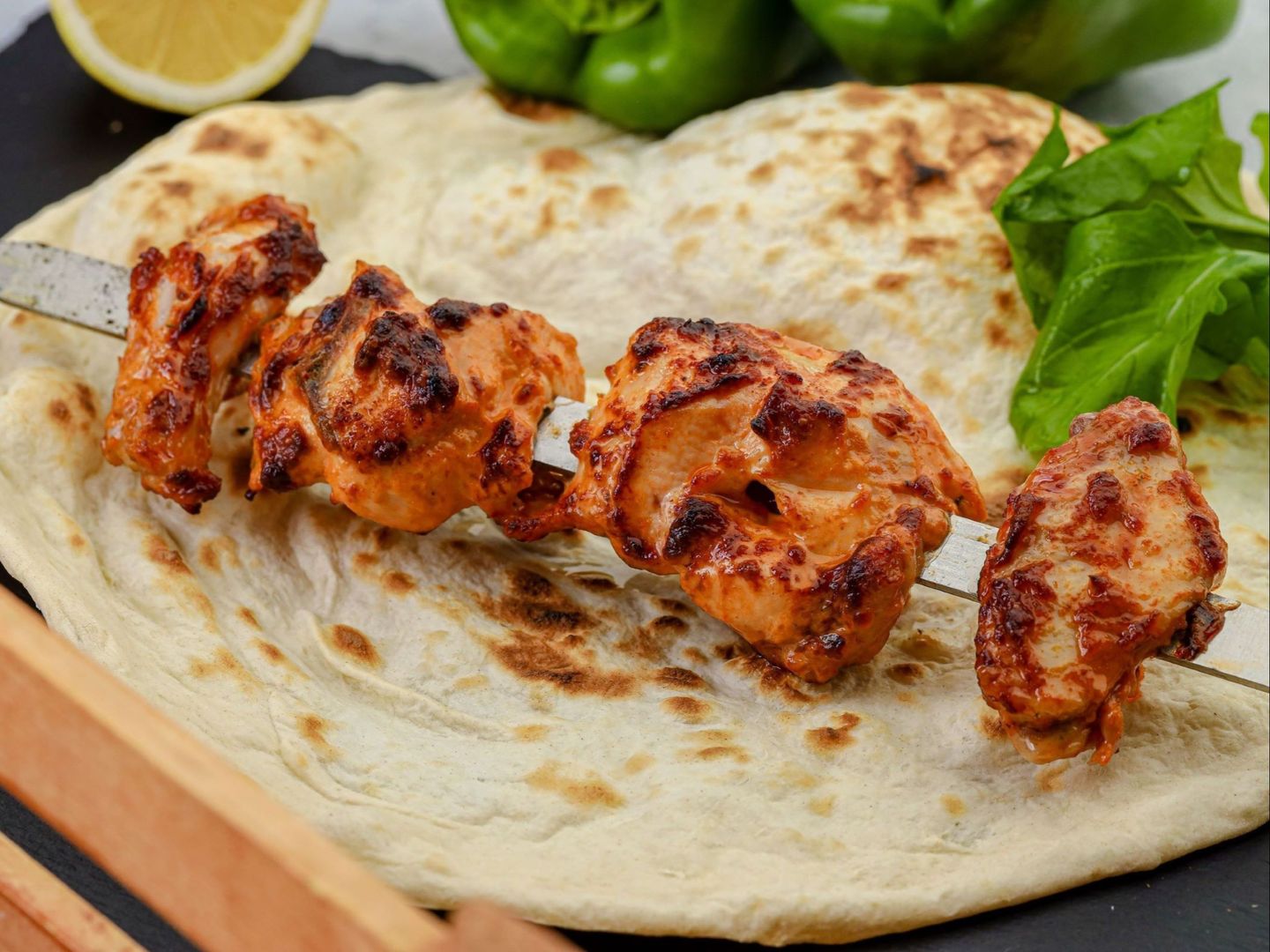 Chicken On The Bone Skewer