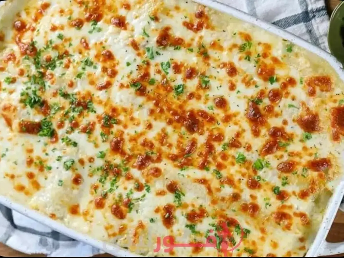 مكرونه بالباشميل