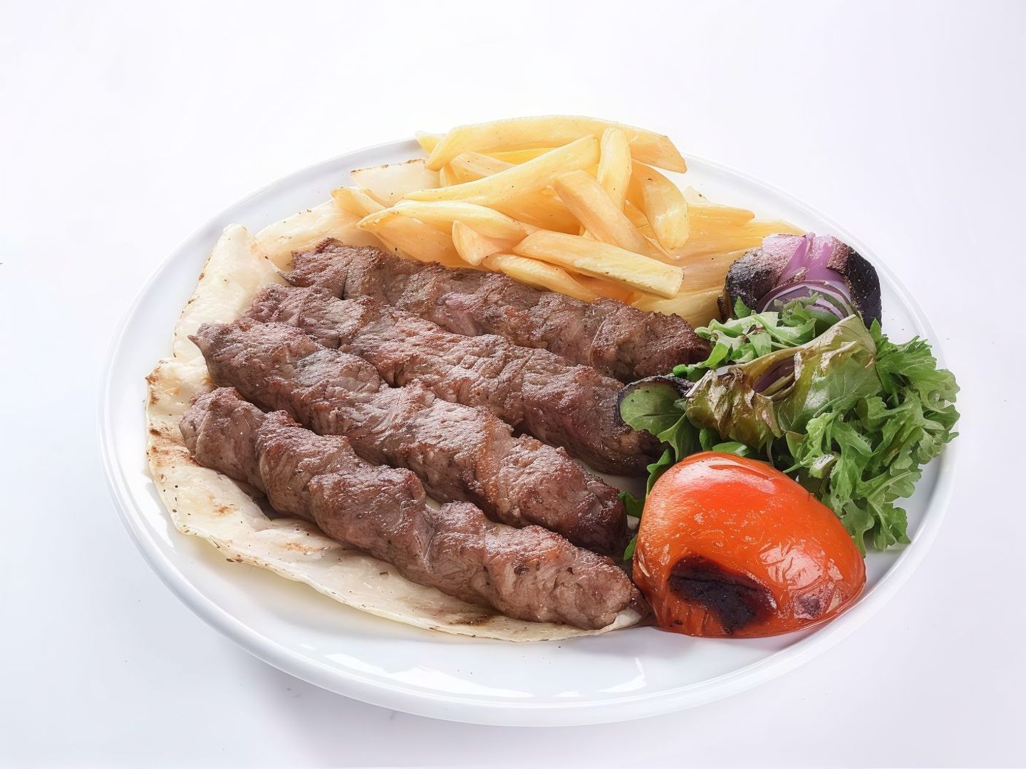 صحن كباب لحم