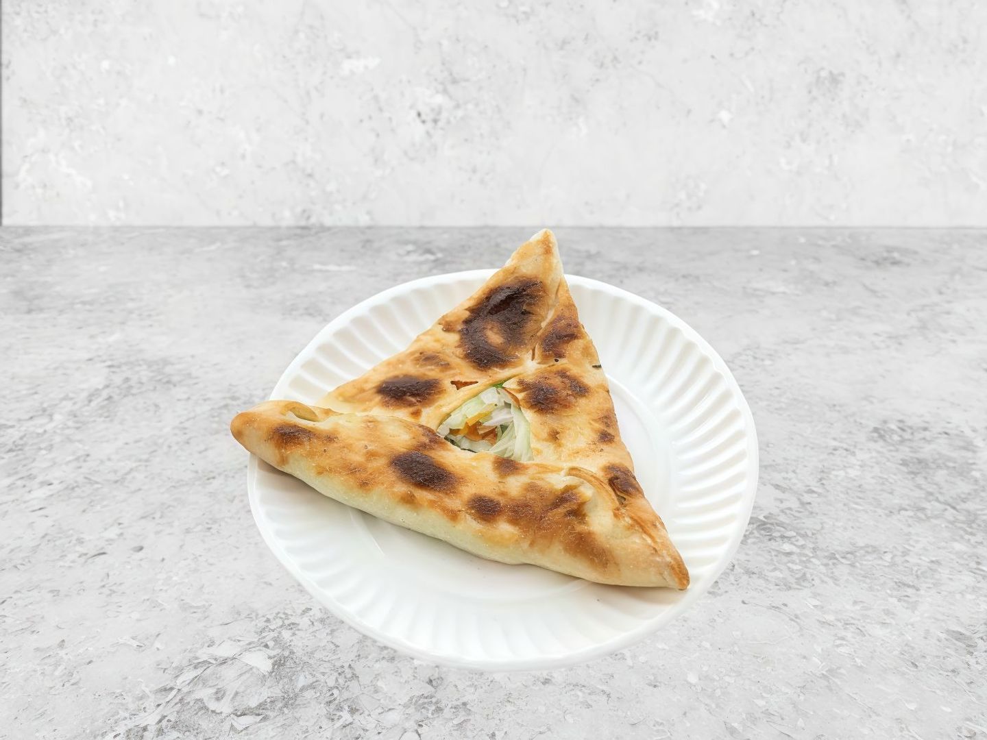 سبانخ مع لبنه