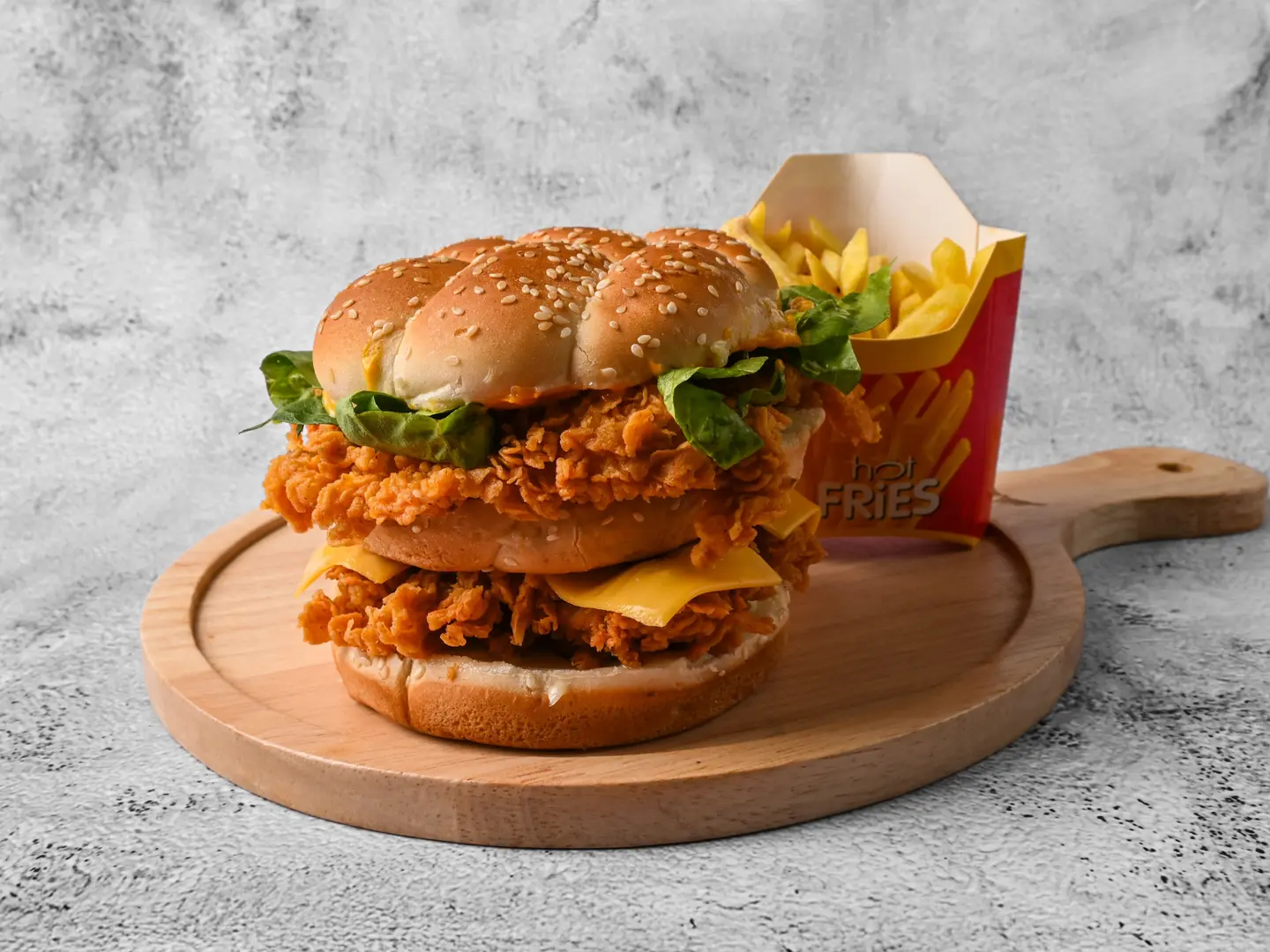 برجر تشاي تون الخاص