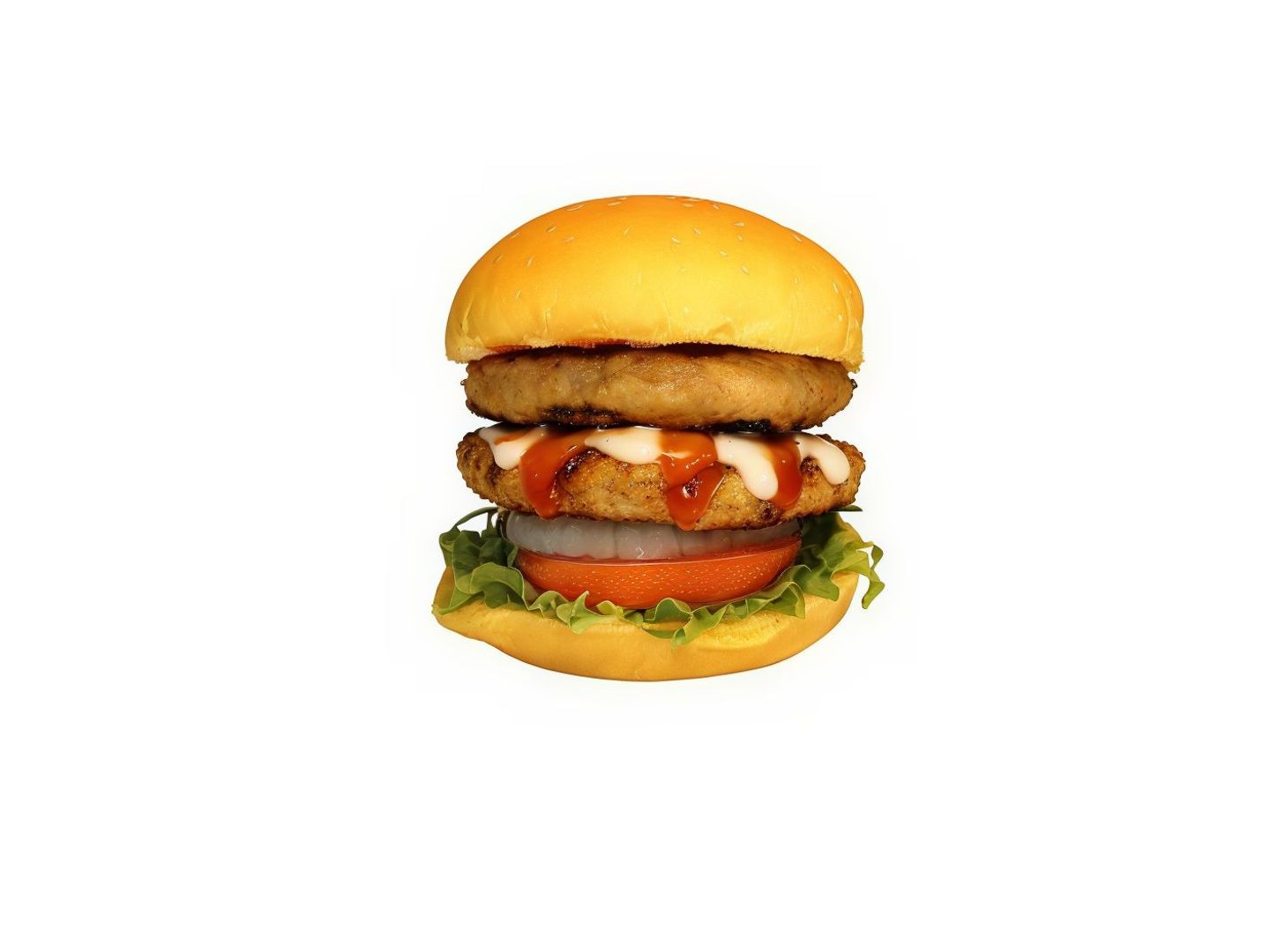 Chicken Double Burger