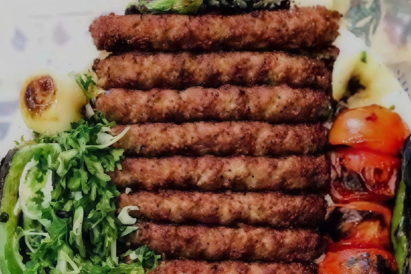 نص كيلوا كباب لحم