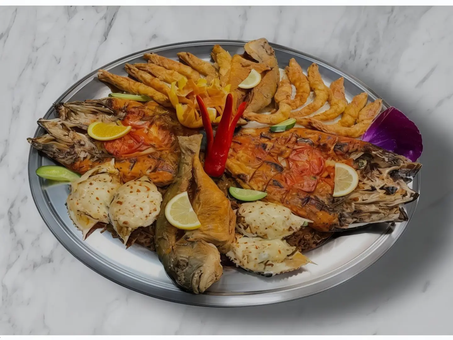 صينية ثلاث افراد