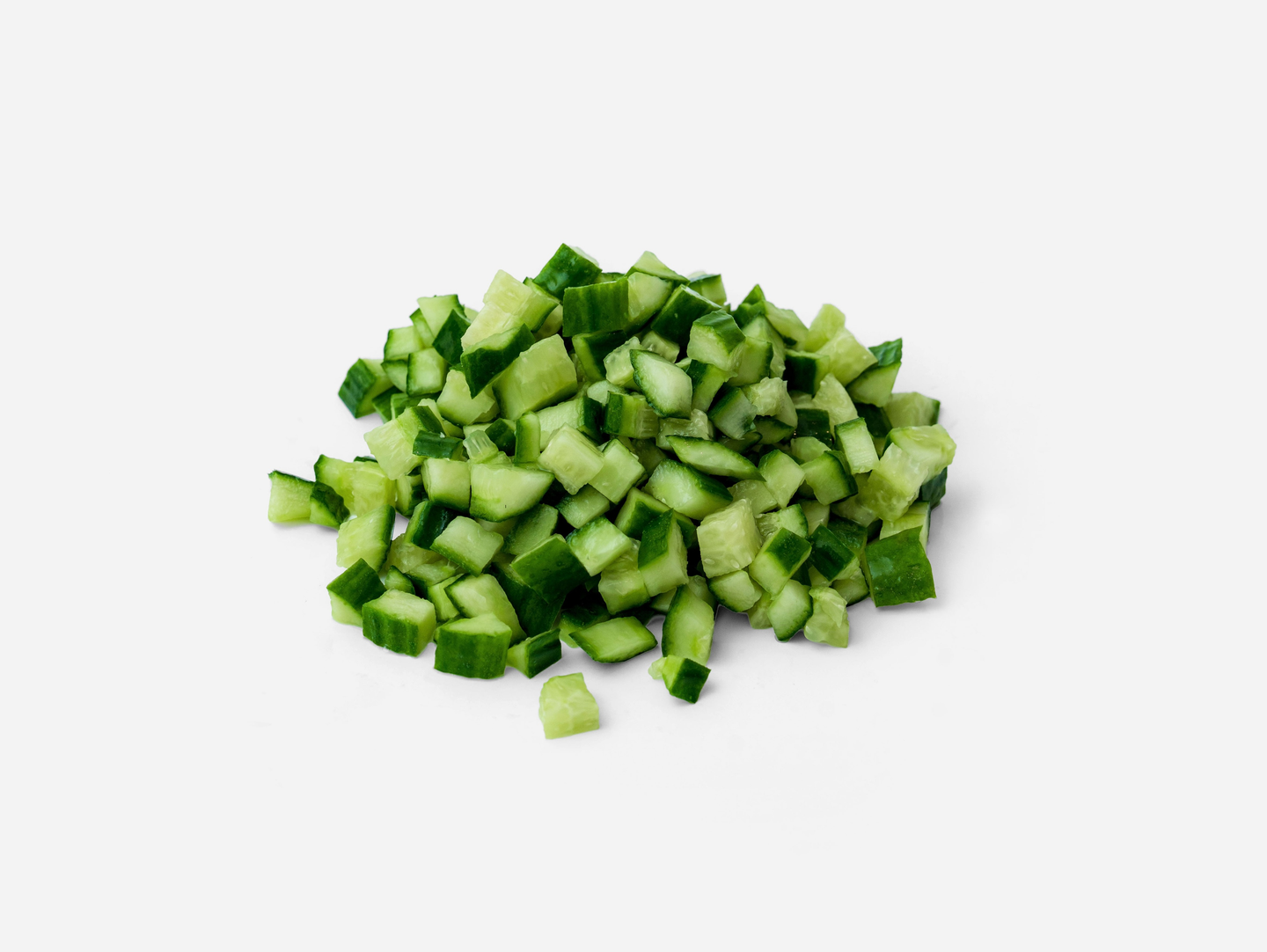 Diced Cucumber