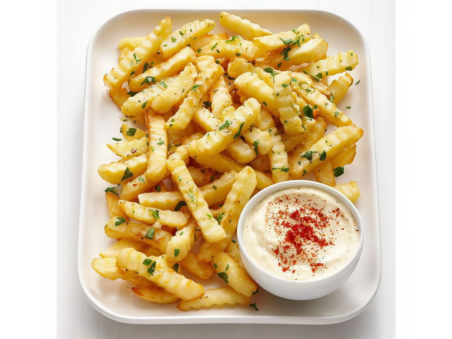 Garlic Mayonnaise Fries