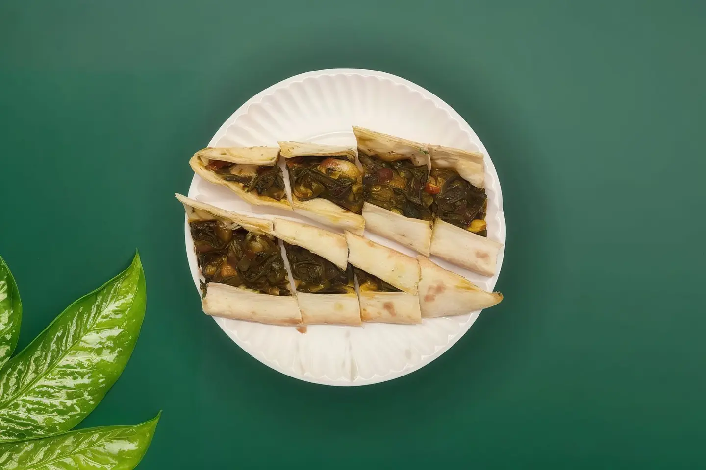 سبانخ بالدجاج