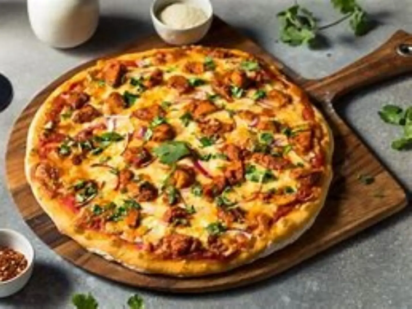 بيتزا دجاج - صغير