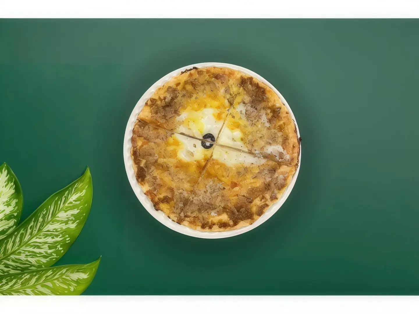 فطيرة لحم بالبيض