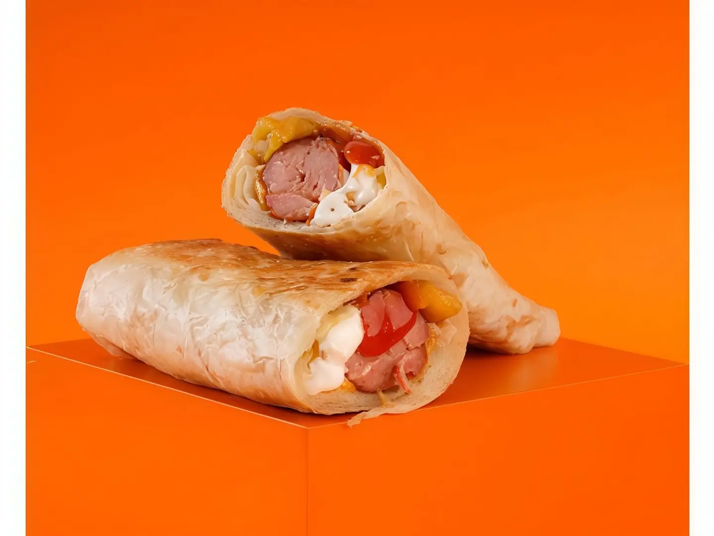 Saj Hot Dog Sandwich