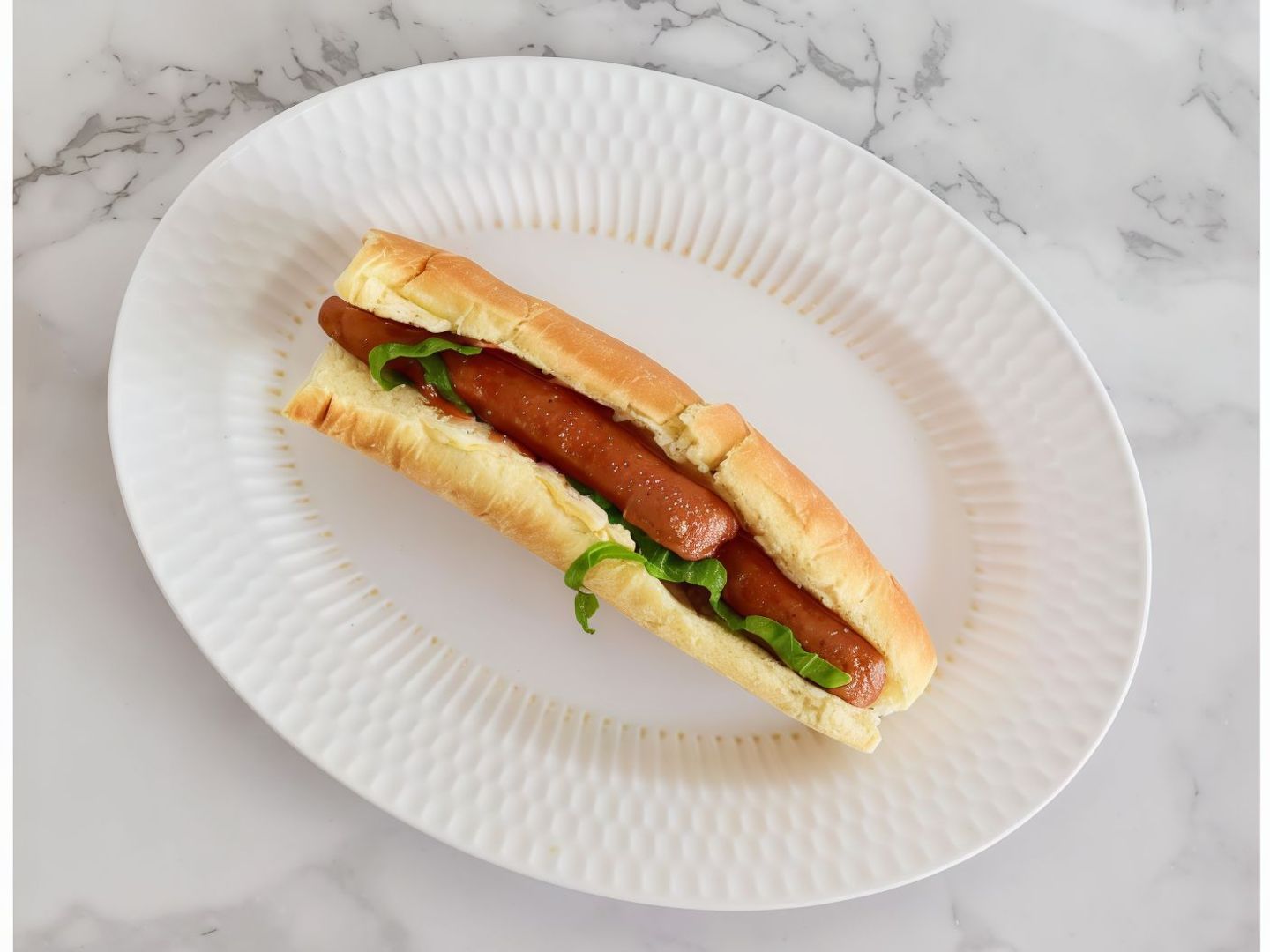 Regular Hot Dog Sandwich