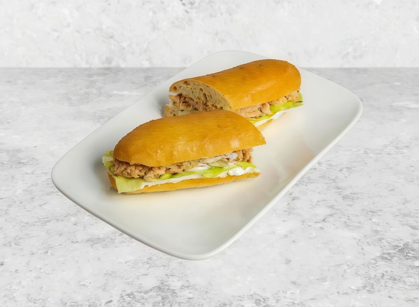 Tuna With Peas Sandwich