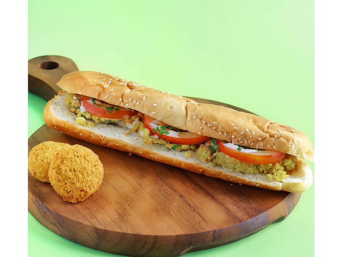 Samoli Falafel Sandwich