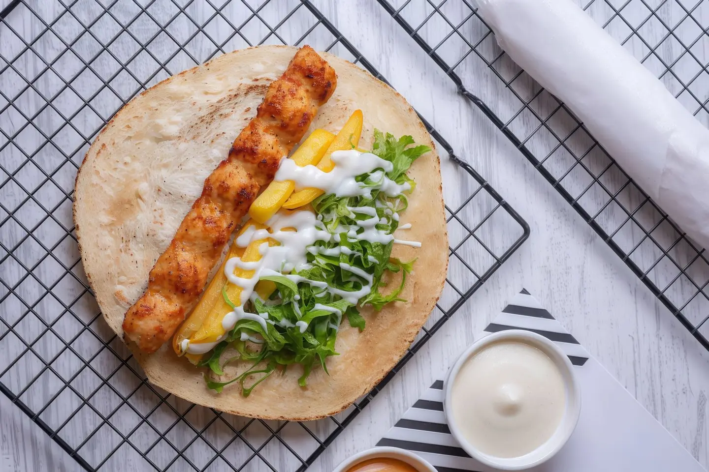Chicken Kebab Sandwich