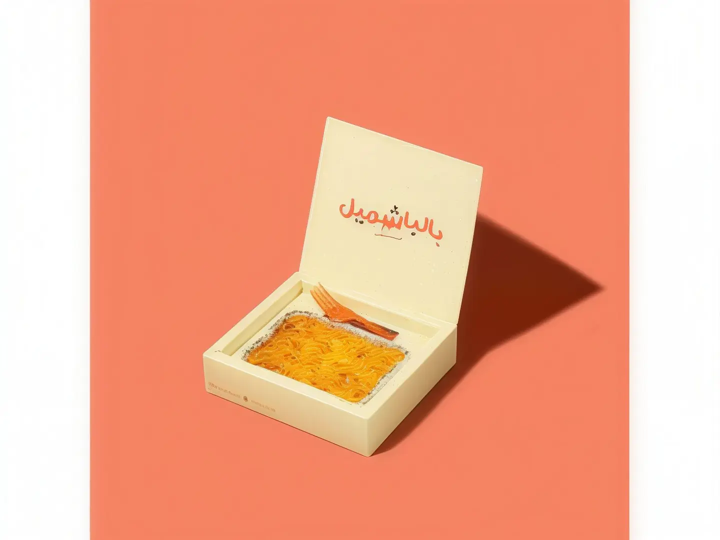 مكرونة بشاميل بلحم الانجوس صغير