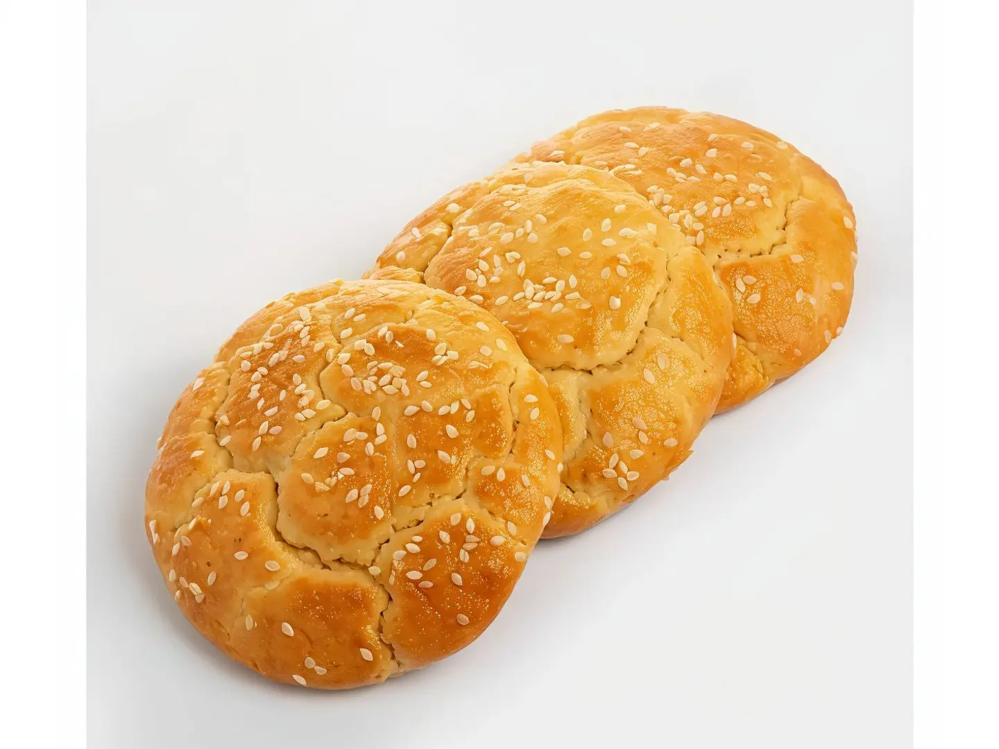 فطيرة سمسم بالبيض