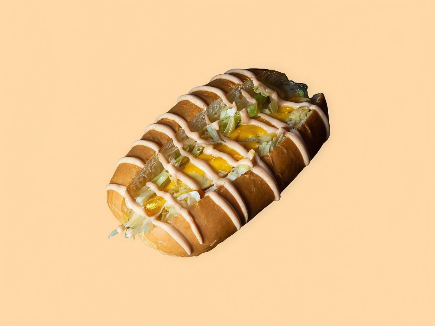 رول بيض بالجبن