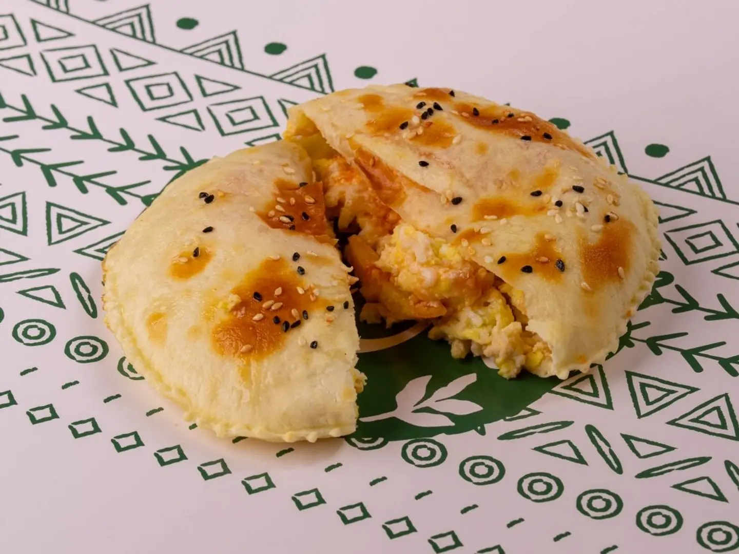 فطيرة بيض دائري