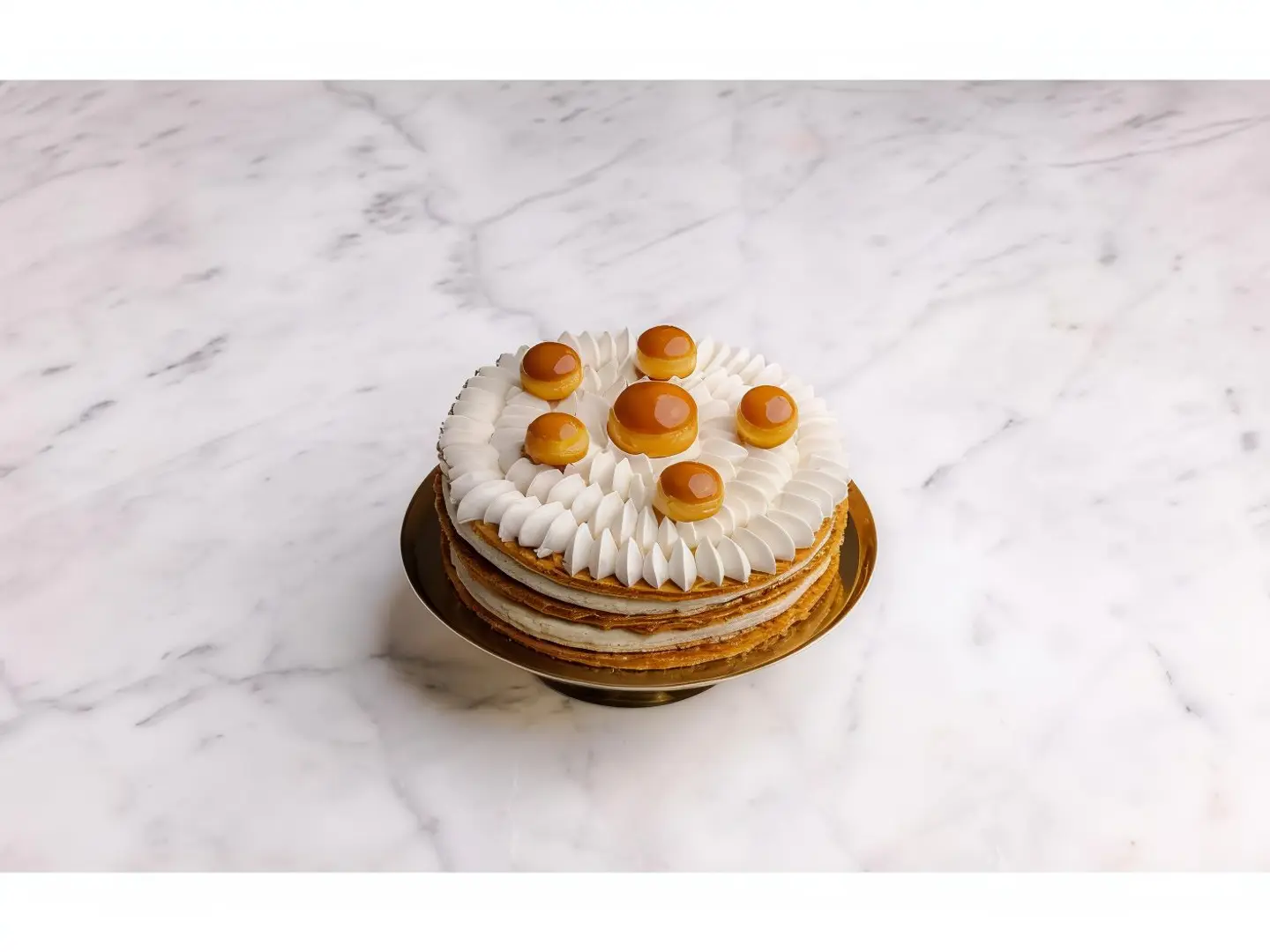 Classic Millefeuille Tart