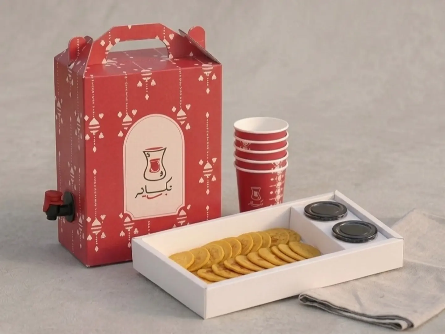 Tea & Masoub Combo Box