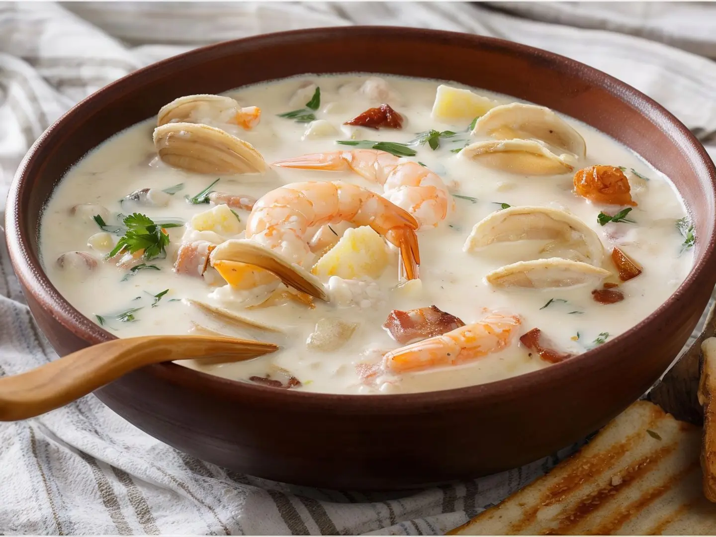 طاجن جمبري صوص ابيض