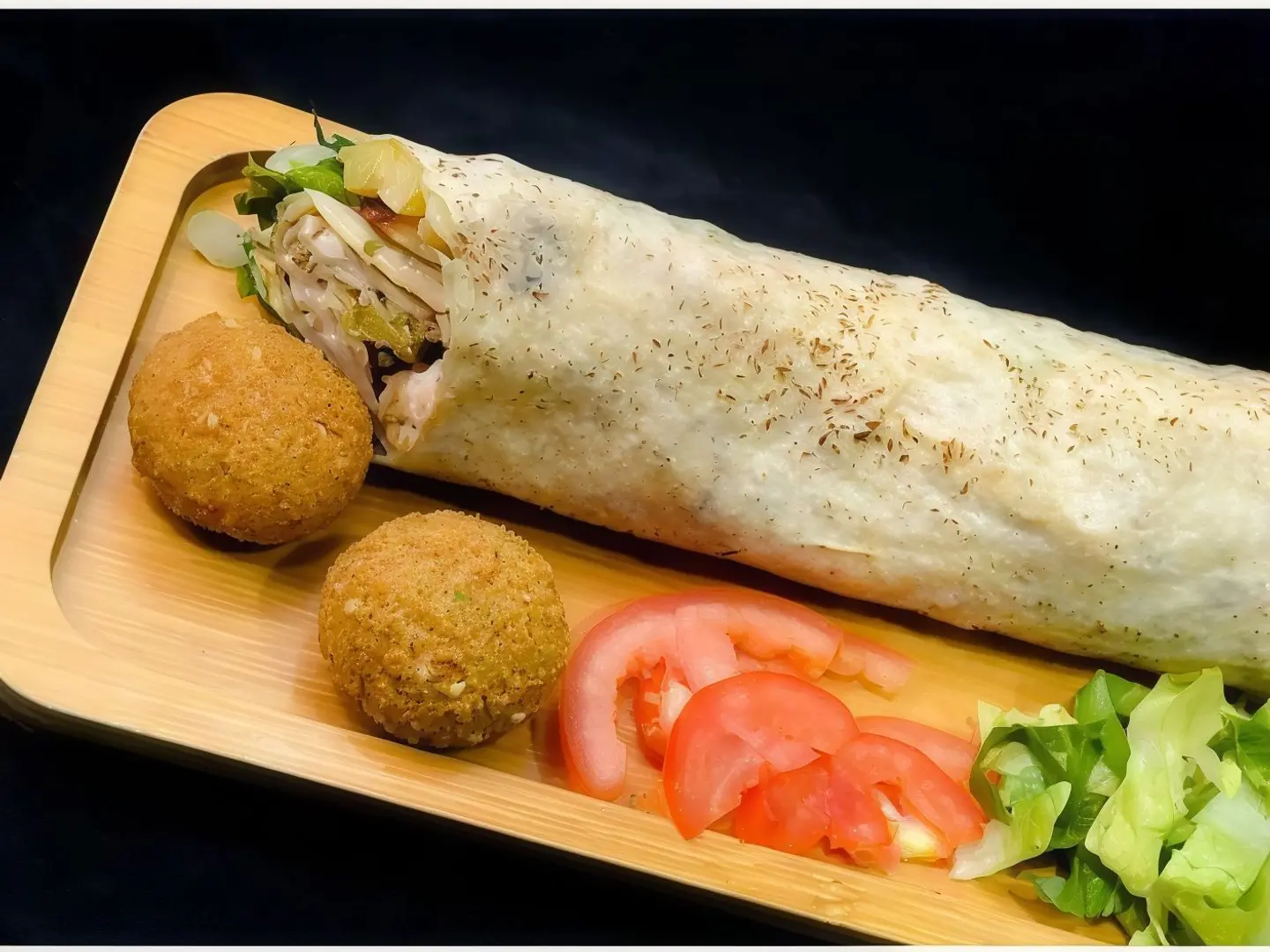 سندوتش فلافل شامية