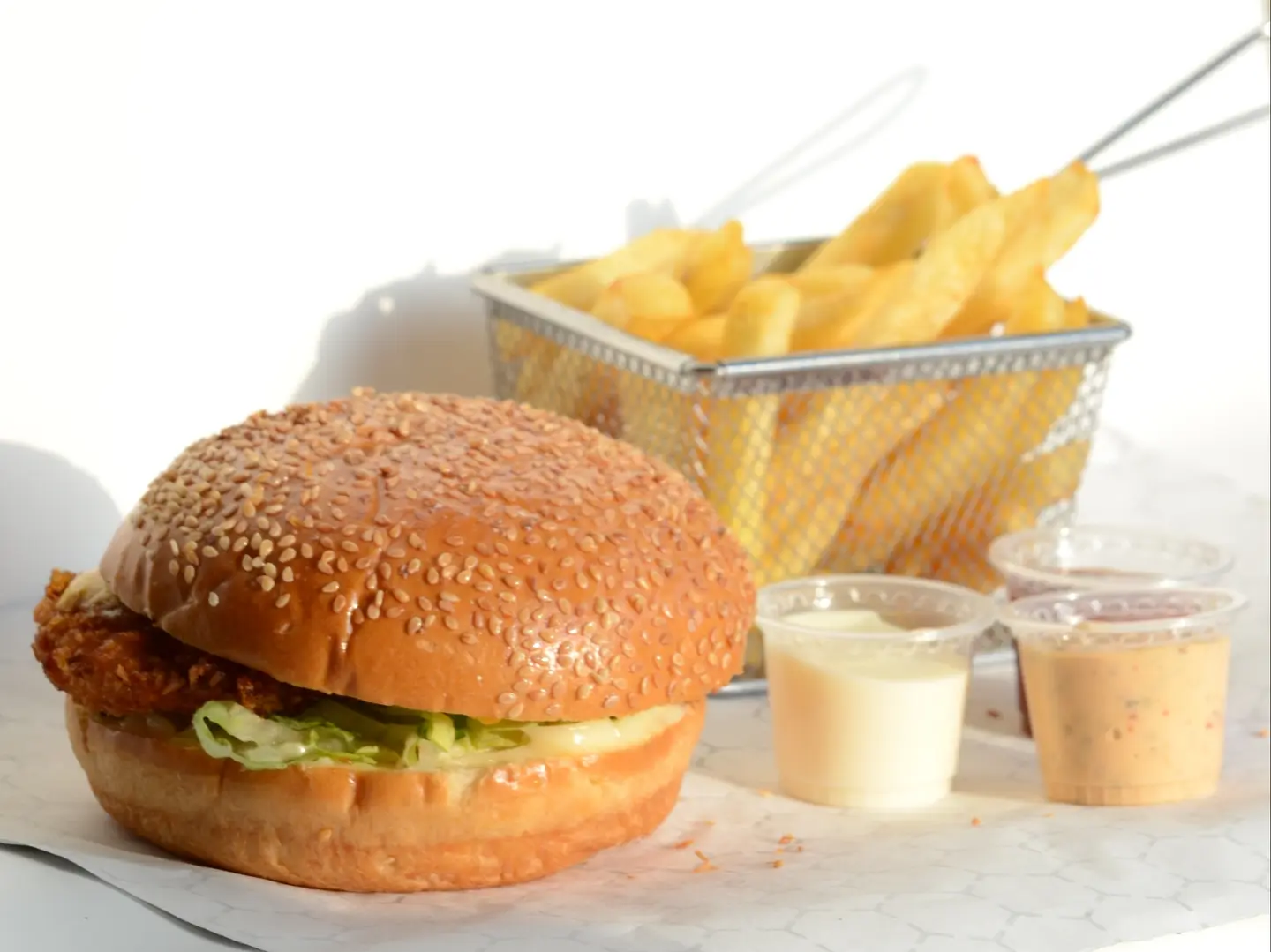 Crispy Zinger Burger Meals