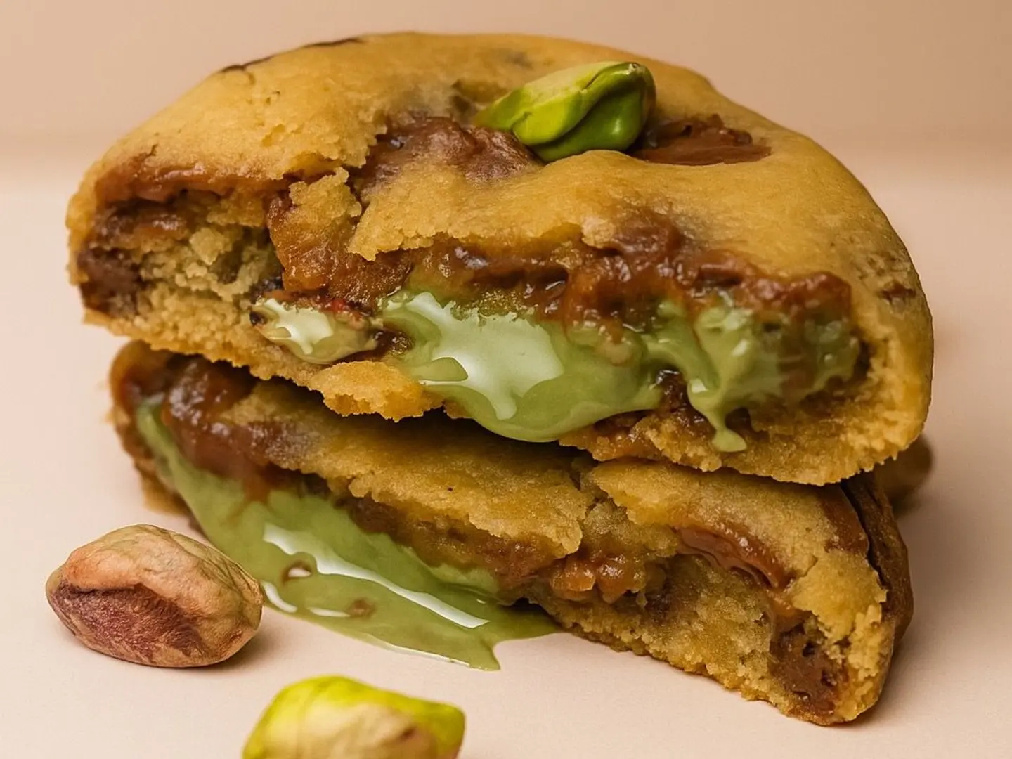 كوكيز بحشوة الفستق