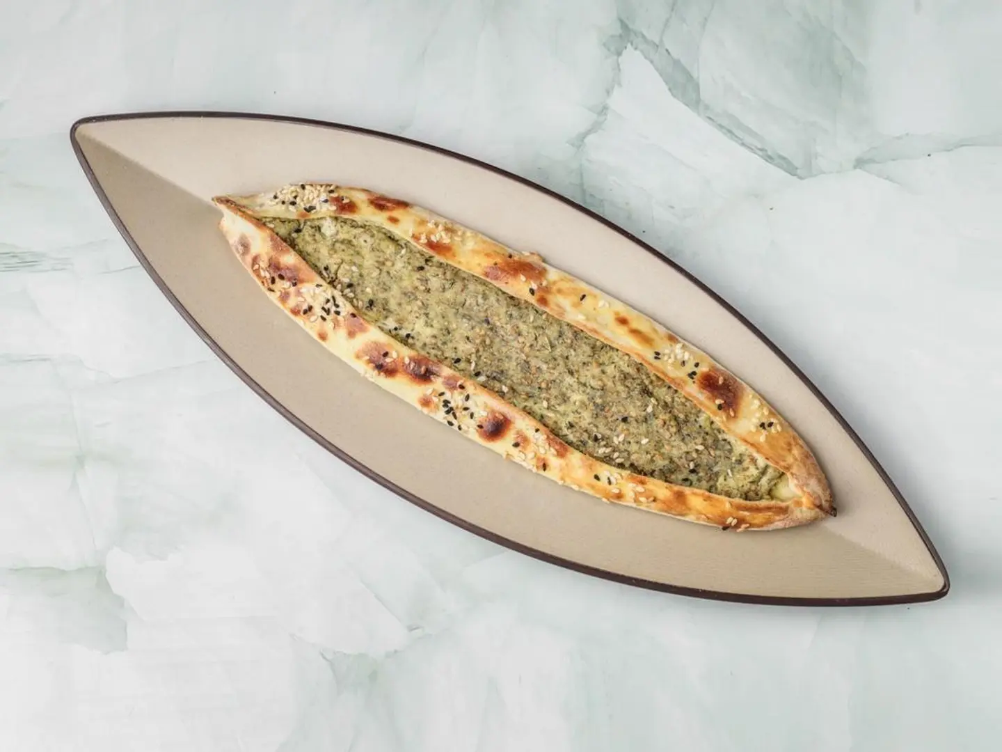 Zaatar Labneh Manakish