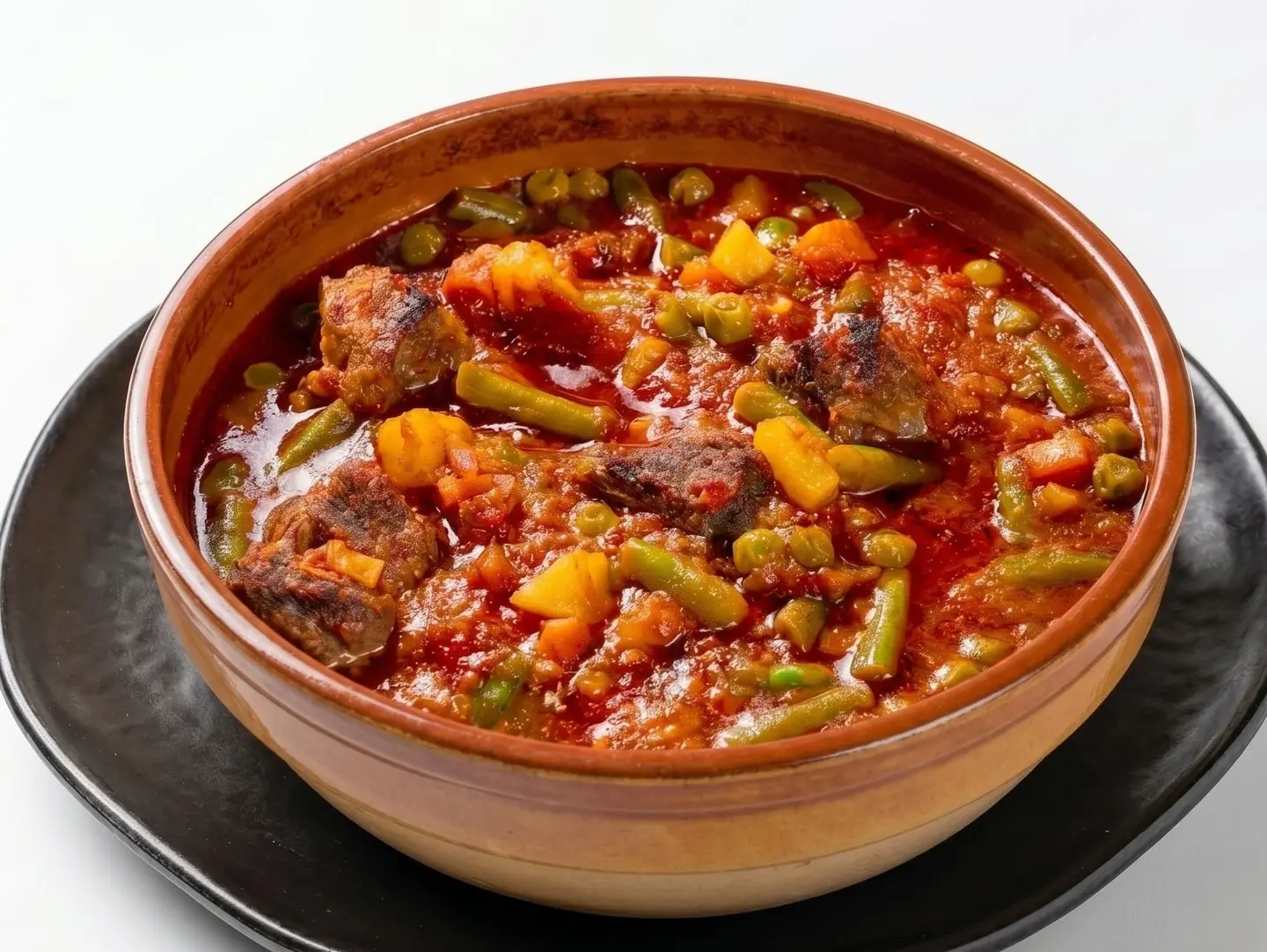 Mixed Vegetable Tagine With Meat