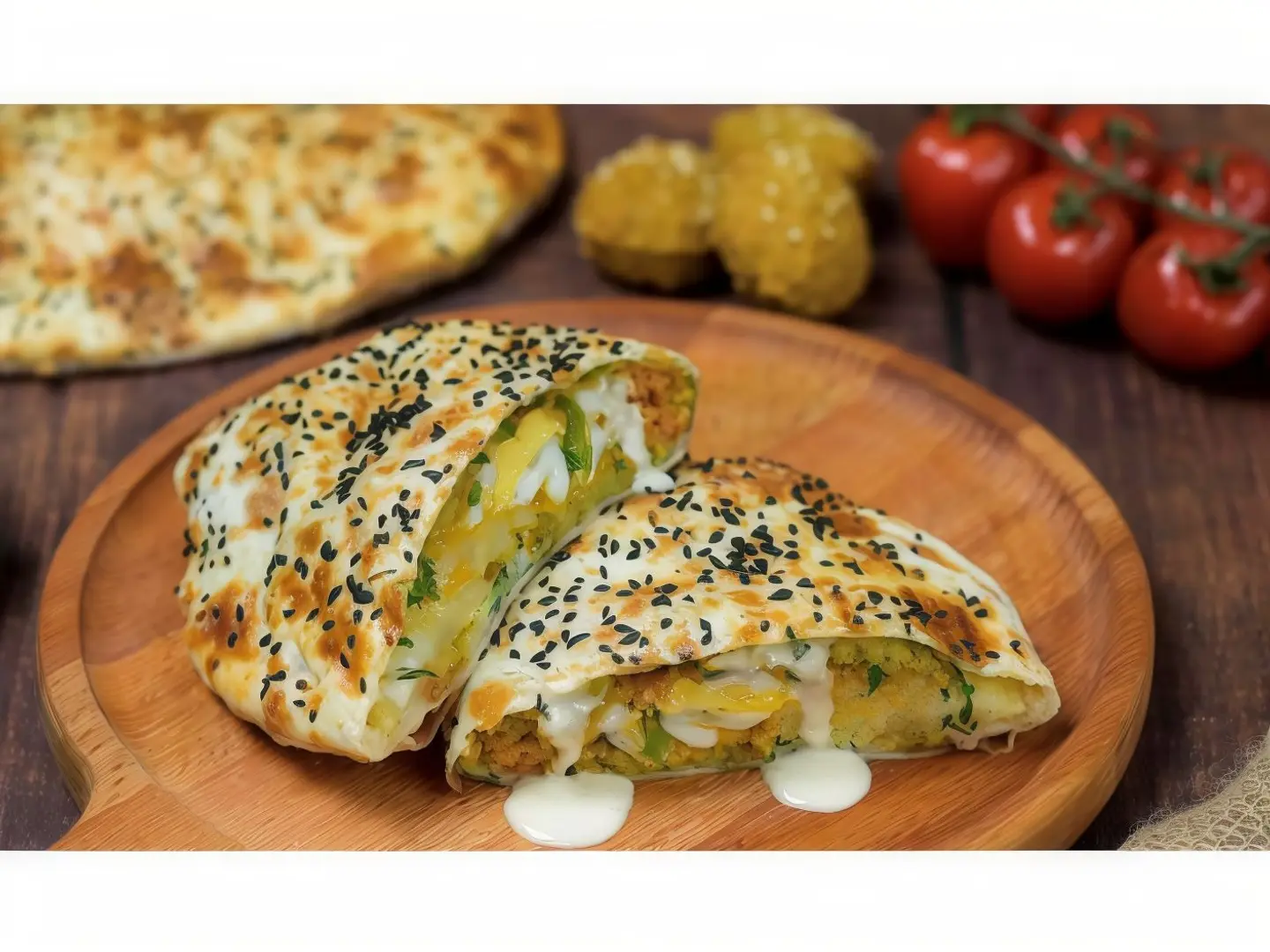 فلافل مع جبن