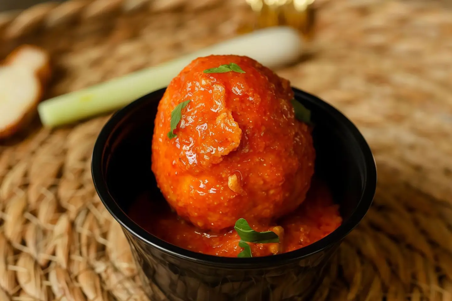 Boiled Eggs With Sauce