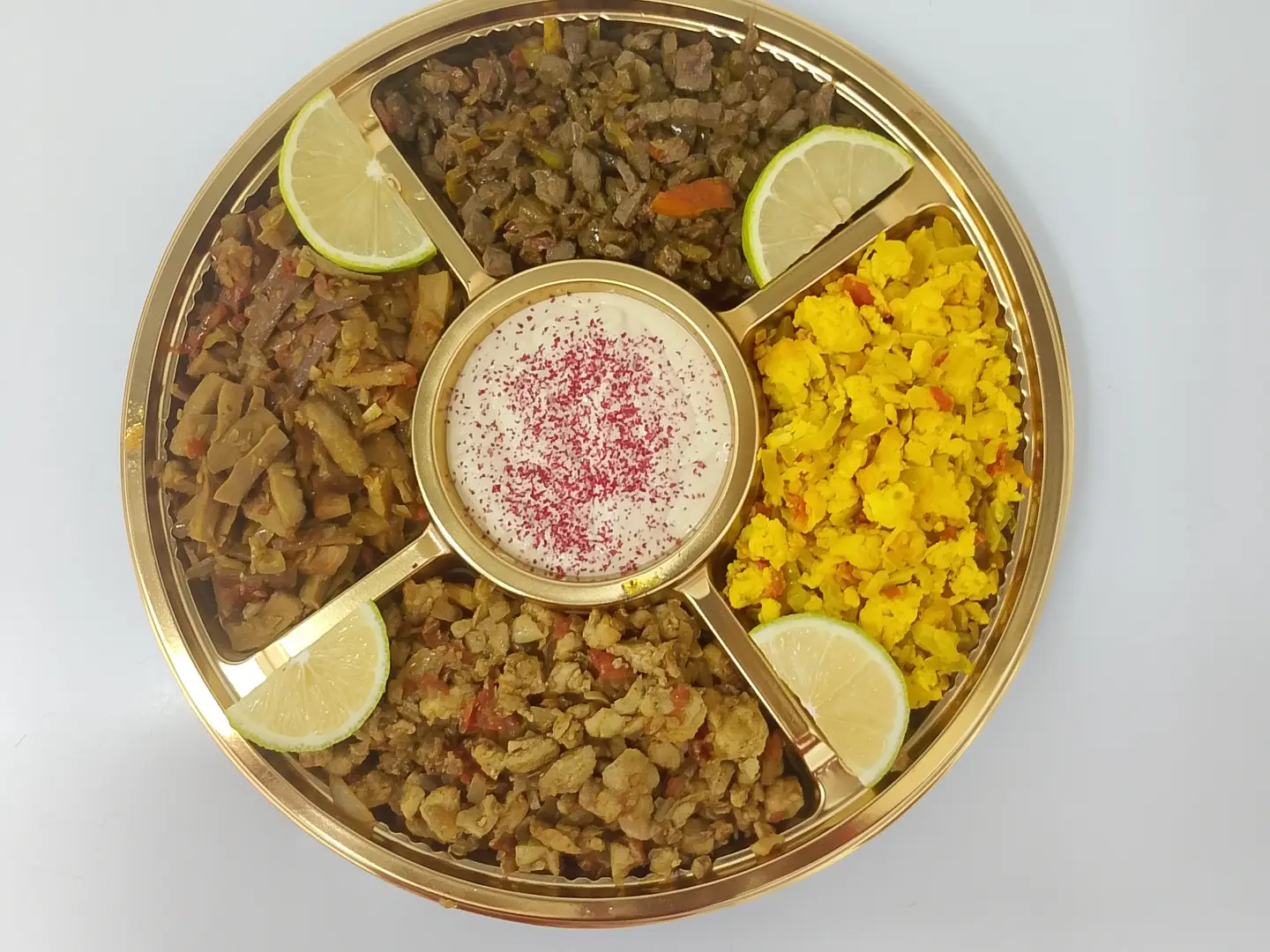 صحن مشكل عائلي كبير