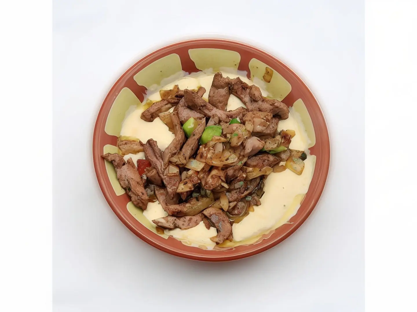 حمص بالكبدة